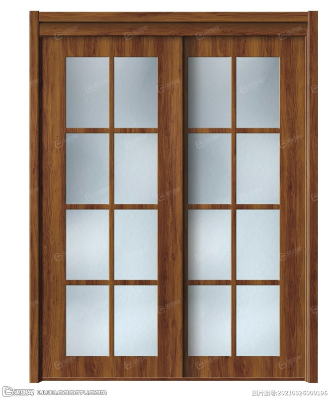 实木玻璃门