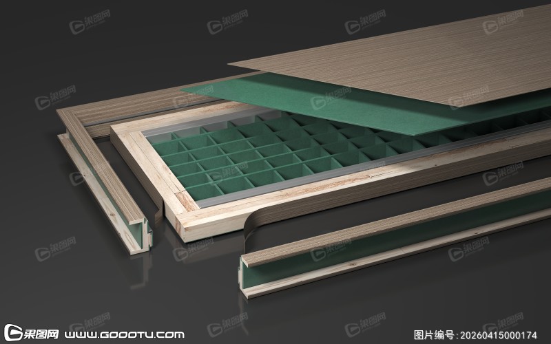 木门剖面配置 (1)