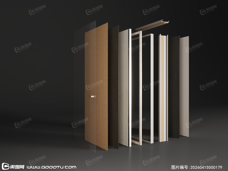 木门剖面配置 (3)