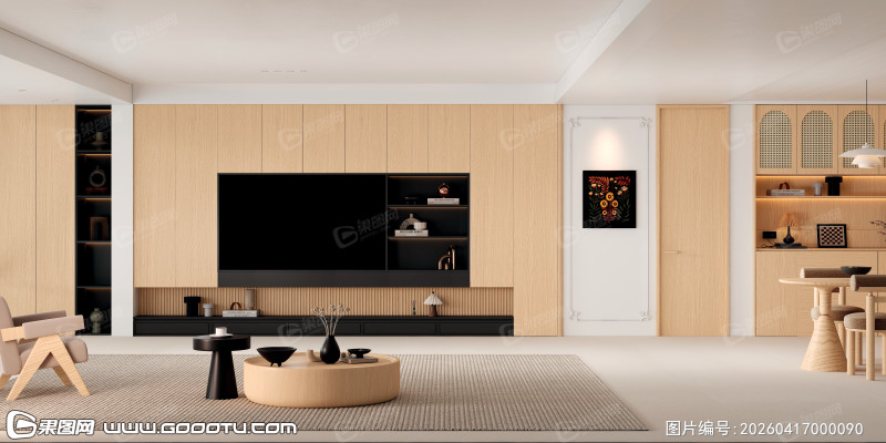 门墙柜同色 (300)