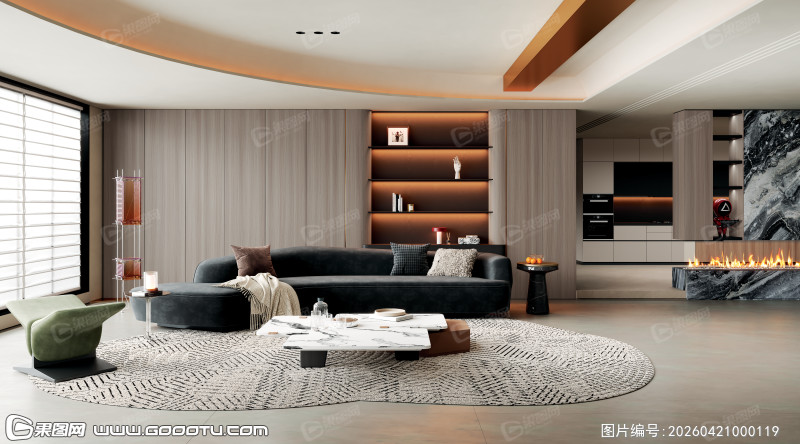 门墙柜同色 (574)