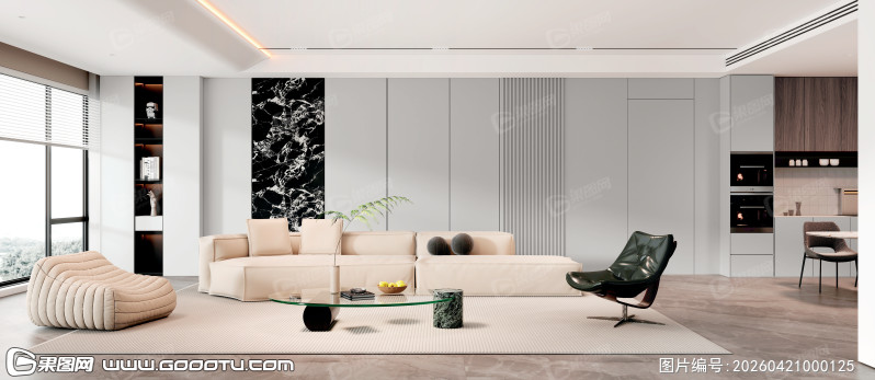 门墙柜同色 (580)